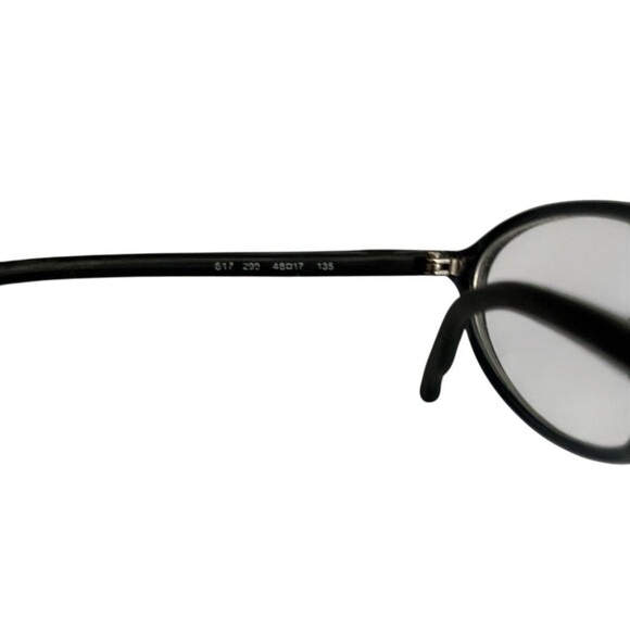 Emporio Armani Petite Eyeglasses 617 299 Black 48-17-135 Retro FRAMES ONLY - Picture 7 of 7